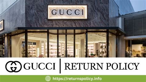 gucci retour remboursement|Gucci return policy.